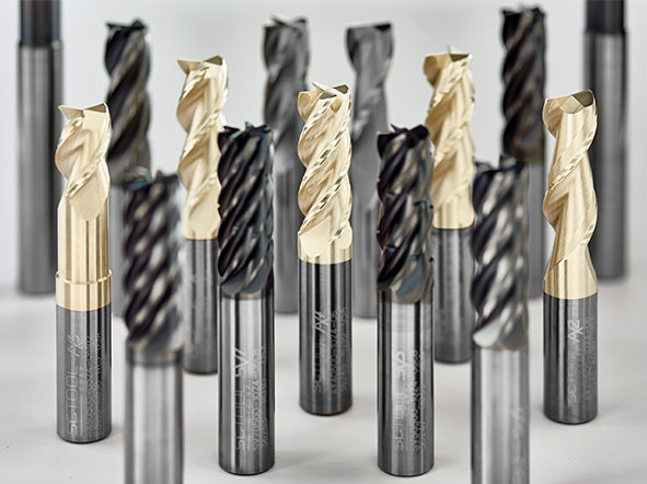 Family of QwickMod end mills