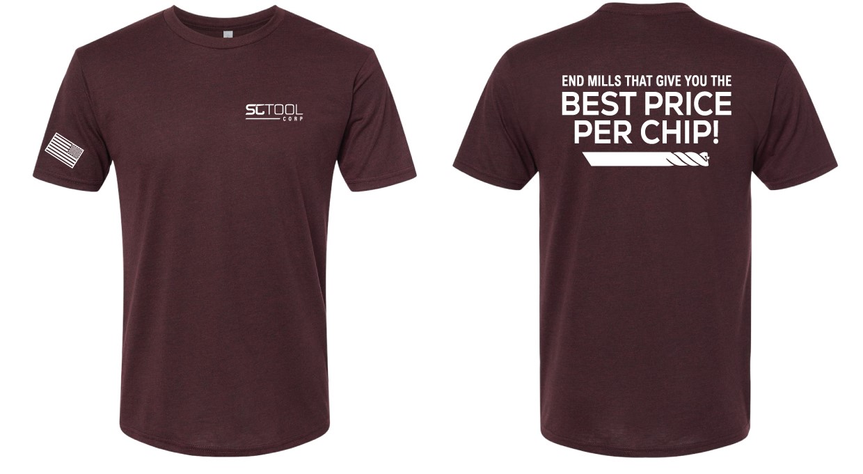 Burgundy Crew-Neck T-Shirt