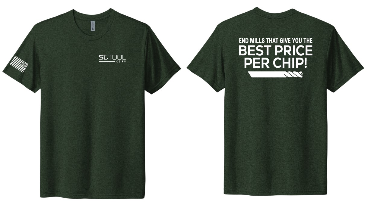 Dark Green Crew-Neck T-Shirt